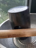 博諾格橡膠錘子瓷磚皮膠捶子多功能無(wú)彈力塑料大號(hào)貼地磚橡皮錘敲打 實(shí)木手膠柄橡膠錘2000 曬單實(shí)拍圖