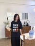 輕仙絕區零衣服t恤游戲亓才孑Random鈴同款cos短袖T恤男女夏季二次元 元才子黑色 XL 曬單實拍圖