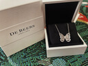DE BEERS 戴比爾斯 Portraits of Nature butterfly 18K白金鉆石項鏈 18K白金鉆石項鏈 45 曬單實(shí)拍圖