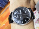 西鐵城(CITIZEN)手表BM8240/EW1270小表盤光動能情侶表小牛皮表帶簡約 BM8240-03E情侶男表 曬單實(shí)拍圖