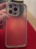 闪魔 苹果13手机壳 iPhone13Pro Max保护套镜头全包透明磨砂防指纹防摔软壳 苹果13Pro【镜头全包*不沾指纹】银白色 实拍图