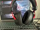 iKF V11 Pro7.1四模無(wú)線游戲耳機(jī)頭戴式7.1環(huán)繞音效藍(lán)牙有線電競(jìng)專用三角洲FPS無(wú)畏契約辨位 黑紅色 曬單實(shí)拍圖