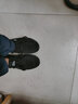 沙馳男鞋新款透氣商務(wù)休閑鞋套腳布鞋一腳蹬懶人鞋樂福鞋爸爸鞋男 黑色 42 (260mm) 皮鞋碼 曬單實(shí)拍圖