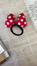 Beautiful princessins網(wǎng)紅可愛(ài)蝴蝶結發(fā)圈發(fā)夾子韓國紅色波點(diǎn)領(lǐng)結扎丸子頭繩女發(fā)飾 2#紅色蝴蝶結發(fā)圈 曬單實(shí)拍圖