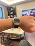 卡西歐（CASIO）G-SHOCK小方塊系列男表金塊銀塊防水運動g-shock生日情人節(jié)禮物 GMW-B5000-1軟聚氨酯表帶 曬單實拍圖