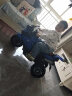 孩智乐儿童电动车摩托车可坐人三轮车男女宝宝3-4-5-6岁小孩电动车 大电瓶双驱动-蓝色 实拍图