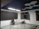 真有材 LED長條燈辦公室工業(yè)長方形工程平板吊線燈商場超市店鋪健身房燈 黑框白光2.4米*10厘米-72瓦 曬單實拍圖