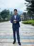 沙馳SATCHI男裝男士套裝西服上衣羊毛商務(wù)精英職場(chǎng)婚禮帥氣易打理西裝男 牛仔藍戧駁領(lǐng)上裝 50 B/175/配套褲子請聯(lián)系客服 曬單實(shí)拍圖