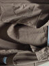迪伽达 衬衫男士外套春秋季新款加绒加厚抗皱工装宽松休闲衬衣男女 WXFFS-C71棕色 M 实拍图