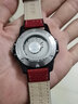 天王（TIAN WANG）手表男個(gè)性鏤空機械表防水月球表面設計腕表新年禮物送男友 黑圈紅帶紅面51114 曬單實(shí)拍圖
