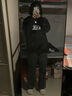 唐號  衣服衛(wèi)衣男連帽2022秋季新款原宿港風(fēng)外套春秋款ins潮牌oversize高街 男女同款衛(wèi)衣 黑色 XL 曬單實(shí)拍圖