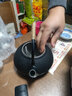 唐豐（TANGFENG） 老鐵壺泡茶壺鑄鐵燒水壺功夫茶具煮茶器鐵茶壺 黑丁鐵壺 曬單實(shí)拍圖