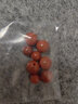 彩荷瑕疵品處理原礦南紅圓珠戰國紅隔片隔珠三通佛頭桶珠菩提配飾 南紅圓珠(10顆裝)不指定大小 曬單實(shí)拍圖