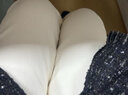 百圖betu女裝秋冬新款牛仔褲時(shí)髦煙管褲小直筒哈倫牛仔褲2310D02 米白 M 曬單實(shí)拍圖