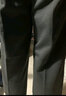 歐獅慕（OUSHIMU）老年人褲子男夏薄爺爺運動(dòng)男松緊腰中老年春秋款老人男褲寬松爸爸 春秋深灰色 34【2尺6至2尺7腰圍】 曬單實(shí)拍圖