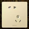 公牛開(kāi)關(guān)插座面板G12金86型墻壁電源USB插座網(wǎng)線(xiàn)空調開(kāi)關(guān)面板 清單全配齊-斜五孔1只-香檳金 曬單實(shí)拍圖