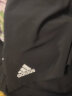 adidas速干舒适梭织网球运动短裤男装阿迪达斯官方GL5409 黑色/白 2XL 实拍图