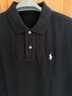 Polo Ralph Lauren 拉夫勞倫 女裝 經(jīng)典款網(wǎng)布Polo連衣裙RL21423 001-黑色 M 曬單實(shí)拍圖