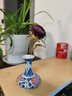 未卒 景德鎮(zhèn)陶瓷器手繪青花瓷迷你小花瓶水養(yǎng)插花創(chuàng)意復(fù)古小飾品擺件 G款 曬單實拍圖