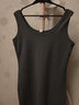 棲紀  黑色無(wú)袖打底連衣裙女春夏季新款吊帶背心長(cháng)裙內搭中長(cháng)款 長(cháng)款-灰色 XXL  (115-125斤) 曬單實(shí)拍圖
