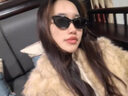 貝爾莎（bertha）王嘉爾同款墨鏡男GM貓眼太陽(yáng)鏡女高級感防曬防紫外線(xiàn)眼鏡顯臉小 cooki黑框黑灰片 曬單實(shí)拍圖