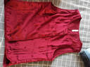 金三塔商場(chǎng)同款金三塔保暖內衣女絎縫冬保暖背心馬甲上裝 圓領(lǐng)-酒紅 XL 曬單實(shí)拍圖