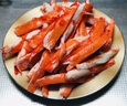 海鮮頌松葉蟹柳 即食模擬蟹肉棒 壽司火鍋關(guān)東煮食材 海鮮水產(chǎn) 生鮮 250g 曬單實拍圖