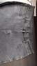 JEEP SPIRIT吉普牛仔褲男士2025春秋季寬松直筒商務(wù)百搭彈力休閑長(cháng)褲子男 煙灰色 常規 33 碼【2尺6腰圍】 曬單實(shí)拍圖