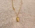 周大福 金条金砖黄金项链(工费880)40cm 约7.15g F226470 实拍图