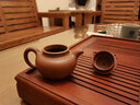 月壺茗清正宗全手工宜興紫砂壺高端茶具泡茶壺原礦底槽清壽珍掇球壺 壽珍掇球 曬單實拍圖