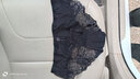 莫代爾花邊蕾絲美背文胸罩前扣小胸聚攏收副乳防下垂無(wú)鋼圈內衣女士 墨黑色套裝 75A 34B 曬單實(shí)拍圖