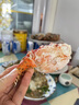 海澤鮮 帝王蟹俄羅斯進(jìn)口特大鮮活冰鮮超大皇帝蟹大螃蟹節日送禮 4-4.5斤【實(shí)惠】 曬單實(shí)拍圖