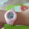 拉斯卡(LASIKA)兒童電子手表學(xué)生小孩防水可愛(ài)運動(dòng)男孩夜光鬧鐘男孩電子表女孩多功能男童小孩 淺粉紅 曬單實(shí)拍圖