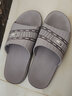 潮路思新款情侶夏季男女士大碼47加肥加厚48涼拖居家加大號四季塑料拖鞋 灰色-1111 48 適合44-45腳 曬單實(shí)拍圖