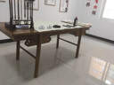 貢藝名居紅木家具非洲雞翅木（學(xué)名：非洲崖豆木）實(shí)木書(shū)房畫(huà)案書(shū)桌 辦公桌 中式仿古書(shū)法桌 曬單實(shí)拍圖