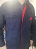 梵可梵秋冬純棉工作服套裝男長(cháng)袖勞保服上衣電工勞動(dòng)工服汽修服定制 藏藍色反光條套裝【升級純棉款】 XL /175【男碼】 曬單實(shí)拍圖