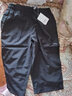 安踏（ANTA） 七分褲女夏季新款寬松透氣速干冰絲清涼梭織直筒7分褲舒適大碼休閑中褲跑步健身跳操褲子 -2基礎黑(男女同款) M 170 曬單實(shí)拍圖