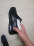 奧康男鞋春季牛皮休閑鞋男士套腳商務(wù)皮鞋一腳蹬舒適透氣爸爸鞋氣墊軟底 黑色105421000JL 39 曬單實(shí)拍圖