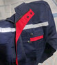 藍之旺工作服定制防靜電長(cháng)袖工裝廠(chǎng)服勞保服套裝男電焊工程服外套印logo 【滌棉】B款藏藍色 【高密厚紗卡-耐磨耐穿】 3XL 185 曬單實(shí)拍圖