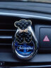 秋含車載創(chuàng)意空調(diào)出風(fēng)口香薰香水夾車內(nèi)飾品擺件網(wǎng)紅可愛汽車內(nèi)裝飾品 海洋香調(diào)丨闊香棉增香丨一對裝 曬單實拍圖
