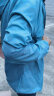 南极人冰丝皮肤衣男夏季新款ins轻薄户外遮阳速干钓鱼宽松外套透气衣服 冰蓝 XL(推荐130-150斤) 实拍图