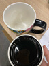 愛(ài)屋.格林茶杯陶瓷杯帶蓋茶隔過(guò)濾泡茶杯辦公室花茶杯馬克杯禮盒景德鎮(zhèn)杯子 七彩花3CMTN4182 曬單實(shí)拍圖