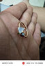 CHARLES&KEITH琉璃半寶石法式個(gè)性戒指CK5-32120331 Rose Gold玫瑰金色 S 曬單實(shí)拍圖