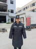 尤薩軍大衣男冬季加厚多功能防寒勞保服女保安工作服冬裝老款東北棉襖 反光條加長(cháng)款 175CM 曬單實(shí)拍圖