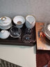 76茶業(yè) 臺(tái)灣76玻璃茶具玻璃小號(hào)茶杯子品茗杯耐高溫透明喝茶反口杯防燙 55毫升（6只裝） 曬單實(shí)拍圖