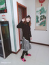 燕潯秋冬連衣裙女2025新款時(shí)尚女裝韓版針織裙子女收腰顯瘦百褶A字裙 黑色 M (建議95-105斤) 曬單實(shí)拍圖
