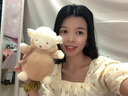 眼含淚光小羊公仔毛絨玩具變身小兔子兔年吉祥物玩偶抱枕娃娃布娃娃女生睡覺抱布偶小號兒童生日禮物女生禮物 小羊變身大棕熊 23厘米 曬單實拍圖
