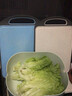 切菜板輔食砧板家用案板嬰兒塑料菜板小麥秸稈環(huán)保切菜板家用宿舍水果板塑料家用粘板案板小天籟 北歐米色小麥菜板【升級版加大號】 曬單實拍圖