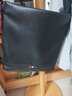 PLOVER男士單肩包真皮休閑2025新款時(shí)尚韓版運動(dòng)包男牛皮軟皮斜挎包背包 黑色荔枝紋 曬單實(shí)拍圖
