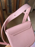 拉菲斯?。↙a Festin）包包2025新款今年流行單肩斜挎女包小眾腋下貼貼馬鞍包 621783 元氣粉 曬單實(shí)拍圖